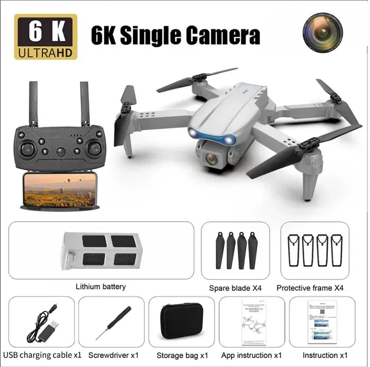 🔥Last Day Sale 50% OFF🚁2026 New Professional Drone | 6K Camera | 5G | 3-Axis Gimbal | 360° Obstacle Avoidance Technology